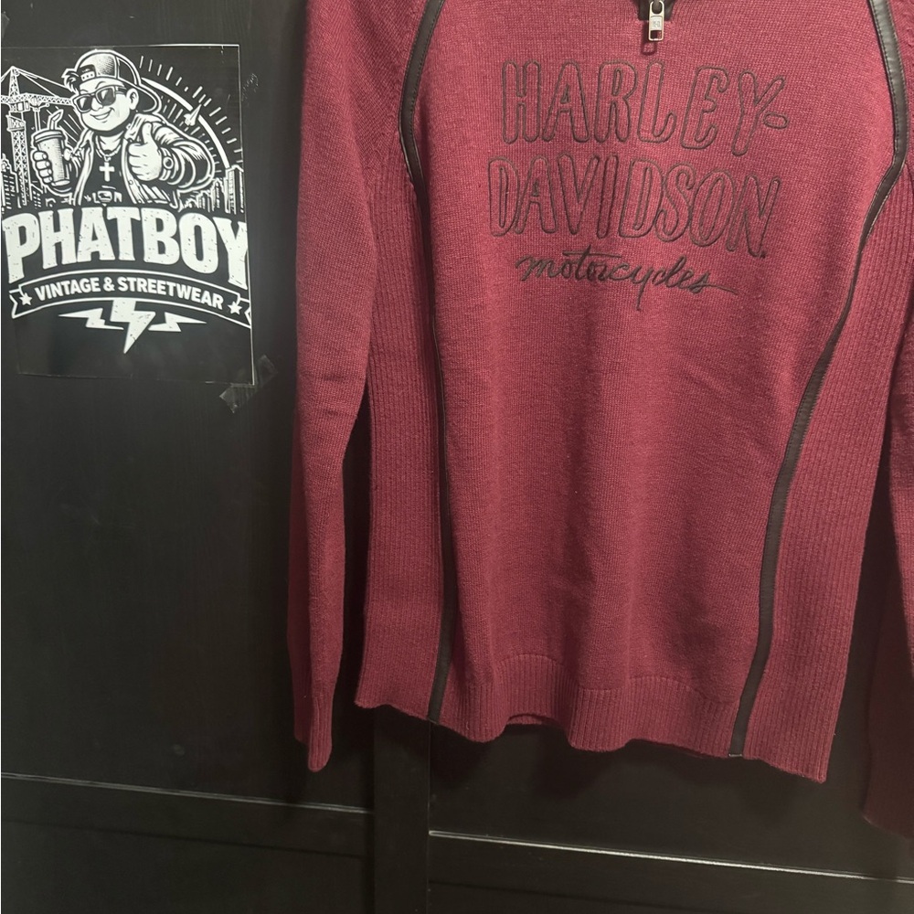 Harley-Davidson womans Maroon Sweater